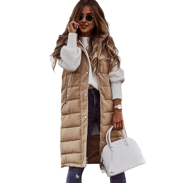 Talia Quilted Hooded Vest