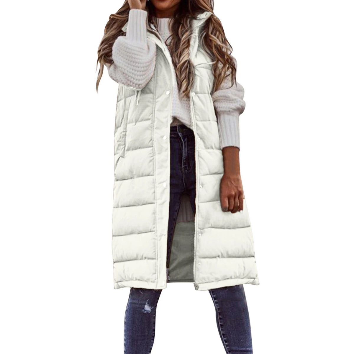 Talia Quilted Hooded Vest