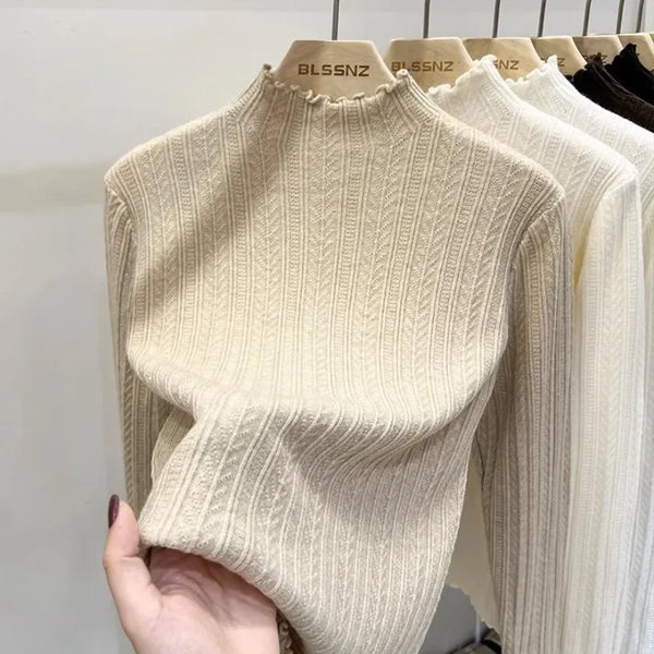Noa Mock-Neck Knit Jumper